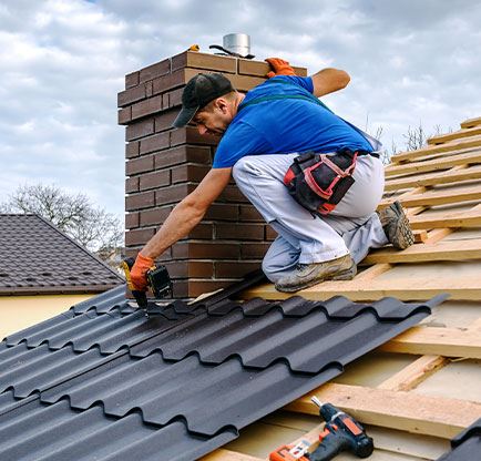 Architectual shingle installation in Arlington